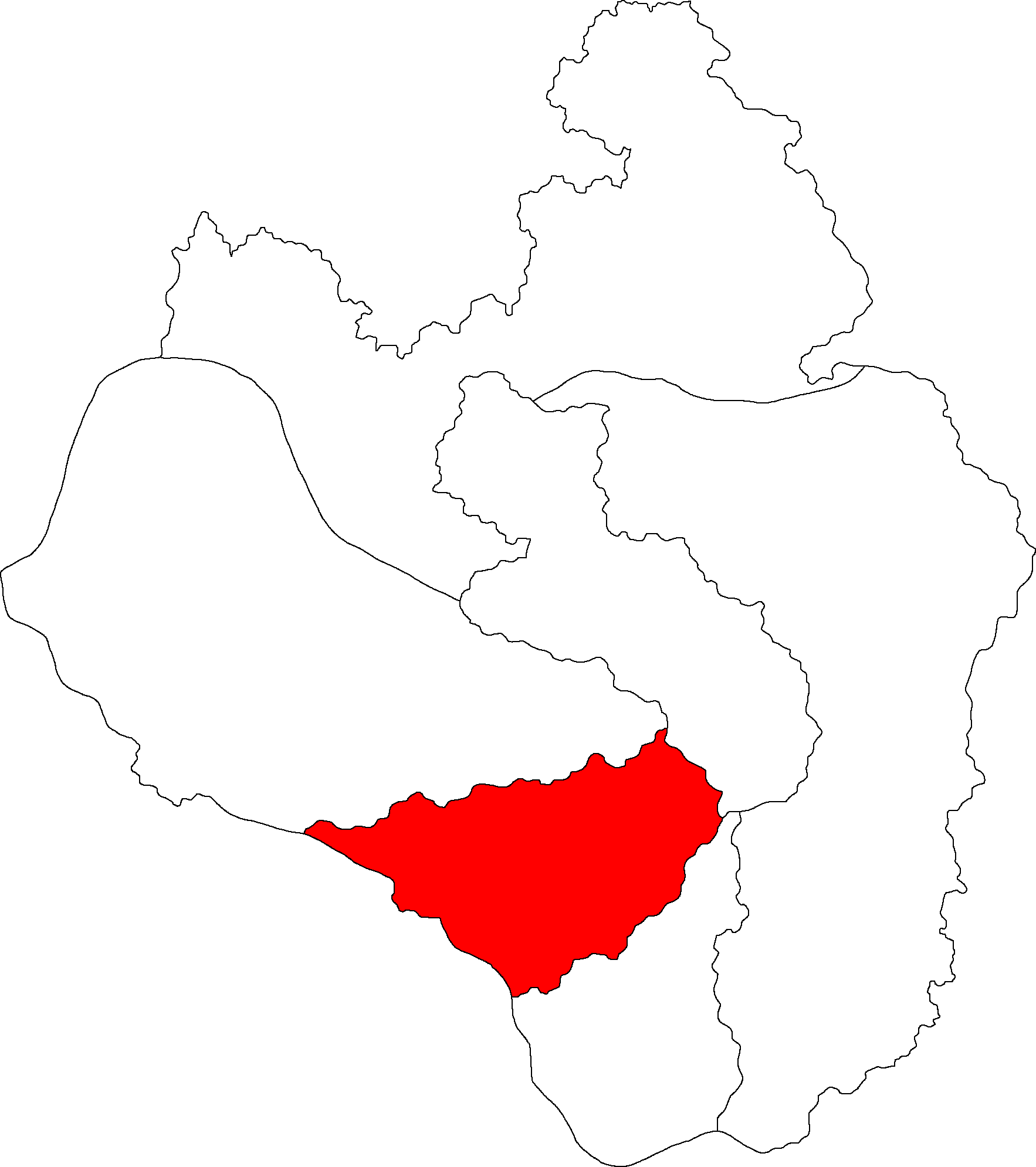 Alamzy District within Transvyshtia